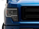 Raxiom 09-14 Ford F-150 Axial Series Headlights w/ LED Bar- Black Housing (Clear Lens) thumbnail 5