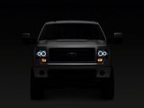 Raxiom 09-14 Ford F-150 Super White LED Halo Projector Headlights- Black Housing (Clear Lens) thumbnail 8