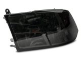 Raxiom 09-18 Dodge RAM 1500 Axial OEM Rep Headlights w/ Dual Bulb- Chrome Housing (Smoked Lens ) thumbnail 7