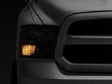 Raxiom 09-18 Dodge RAM 1500 Axial Series Euro Style Headlights w/ Dual Bulb Blk Housing (Clear Lens) thumbnail 9
