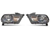 Raxiom 10-12 Ford Mustang Axial Series OEM Style Rep Headlights- Chrome Housing (Clear Lens) thumbnail 1