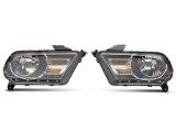 Raxiom 10-12 Ford Mustang Axial Series OEM Style Rep Headlights- Chrome Housing (Clear Lens) thumbnail 6