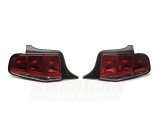 Raxiom 10-12 Ford Mustang Aero Tail Lights- Black Housing (Smoked Lens) thumbnail 3