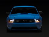 Raxiom 10-12 Ford Mustang LED Projector Headlights SEQL Turn Signals- Black Housing (Clear Lens) thumbnail 4