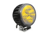 Raxiom Axial 3-In 4-LED Yellow Beam Round Light Flood Beam Universal (Some Adaptation Required) thumbnail 1