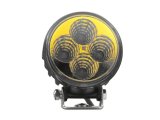 Raxiom Axial 3-In 4-LED Yellow Beam Round Light Flood Beam Universal (Some Adaptation Required) thumbnail 4