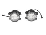 Raxiom 10-23 Jeep Wrangler JK & JL Axial Series LED DRL Fog Lights thumbnail 2