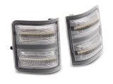 Raxiom 11-16 Ford F-250/F-350 Super Duty Axial LED SEQL Switchback Side Mirror Marker Lamps- Clear thumbnail 1