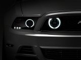Raxiom 13-14 Ford Mustang GT CCFL Halo Fog Lights- Chrome thumbnail 1