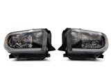 Raxiom 14-21 Toyota Tundra Axial Series Headlights w/ LED Bar- Black Housing (Clear Lens) thumbnail 1