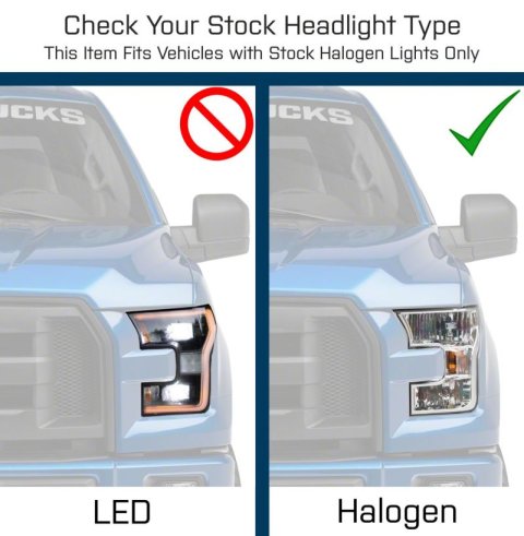 Raxiom 15-17 Ford F-150 G3 Projector Headlights w/ LED Accent- Black Housing (Clear Lens) thumbnail 2