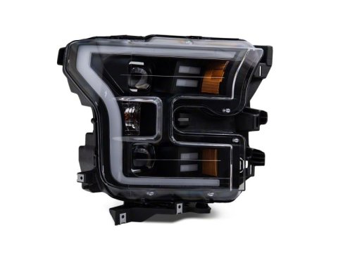 Raxiom 15-17 Ford F-150 G3 Projector Headlights w/ LED Accent- Black Housing (Clear Lens) thumbnail 7