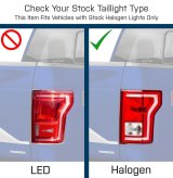 Raxiom 15-17 Ford F-150 LED Tail Lights w/ SEQL Turn Signals- Black Housing (Clear Lens) thumbnail 2