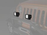 Raxiom 3-In Square 4-LED Off Road Light Spot Beam Universal (Some Adaptation May Be Required) thumbnail 1
