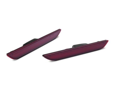 Raxiom 15-23 Ford Mustang Axial Series LED Side Marker Lights Rear- Red thumbnail 3
