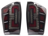 Raxiom 16-23 Toyota Tacoma LED Tail Lights- Black Housing (Smoked Lens) thumbnail 9