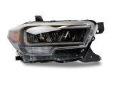 Raxiom 16-23 Toyota Tacoma w/ Factory Halogen DRL LED Headlights- Black Housing (Clear Lens) thumbnail 8