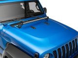 Raxiom 18-23 Jeep Wrangler JL Axial Series 30-In Single Row LED Light Bar w/ Hood Mounting Brackets thumbnail 4