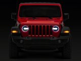 Raxiom 18-23 Jeep Wrangler JL Axial Series 9-In LED Headlights- Black Housing (Clear Lens) thumbnail 7