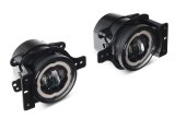 Raxiom 18-23 Jeep Wrangler JL Axial Series Angel Eye LED Fog Lights thumbnail 1
