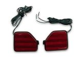 Raxiom 18-23 Jeep Wrangler JL Moab Rubicon Sahara Axial LED Rear Bumper Reflector Lights- Clear thumbnail 5