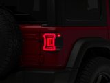 Raxiom 18-23 Jeep Wrangler JL Horizon LED Tail Lights- Black Housing- Red Lens thumbnail 1