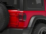 Raxiom 18-23 Jeep Wrangler JL Horizon LED Tail Lights- Black Housing- Red Lens thumbnail 2