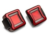 Raxiom 18-23 Jeep Wrangler JL Horizon LED Tail Lights- Black Housing- Red Lens thumbnail 6