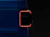 Raxiom 20-23 Jeep Gladiator JT Axial Series LED Tail Lights- Black Housing (Smoked Lens) thumbnail 2