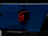Raxiom 20-23 Jeep Gladiator JT Axial Series LED Tail Lights- Black Housing (Smoked Lens) thumbnail 1