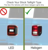 Raxiom 20-23 Jeep Gladiator JT LED Tail Lights- Black Housing (Smoked Lens) thumbnail 2