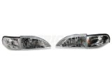 Raxiom 94-98 Ford Mustang Axial Series Cobra Style Headlights- Chrome Housing (Clear Lens) thumbnail 7