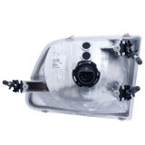 Raxiom 97-03 Ford F-150 G2 Euro Headlights- Chrome Housing (Clear Lens) thumbnail 2