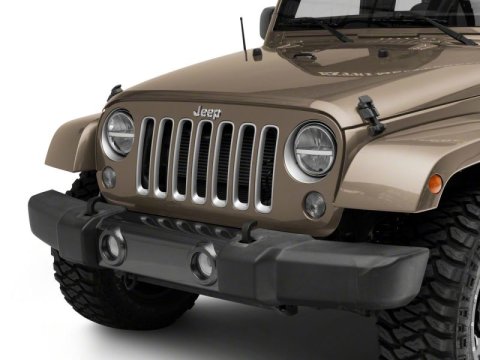 Raxiom 97-18 Jeep Wrangler TJ & JK Axial 7-In LED Headlights w/ DRL - Black Housing (Clear Lens) thumbnail 7