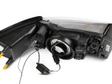 Raxiom 99-04 Ford Mustang Axial Series Headlights w/ LED Bar- Black Housing (Clear Lens) thumbnail 7