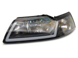 Raxiom 99-04 Ford Mustang Axial Series Headlights w/ Sequential LED Bar- Black Housing (Clear Lens) thumbnail 2