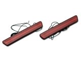 Raxiom 99-04 Ford Mustang Axial Series LED Rear Side Marker Lights- Red thumbnail 2