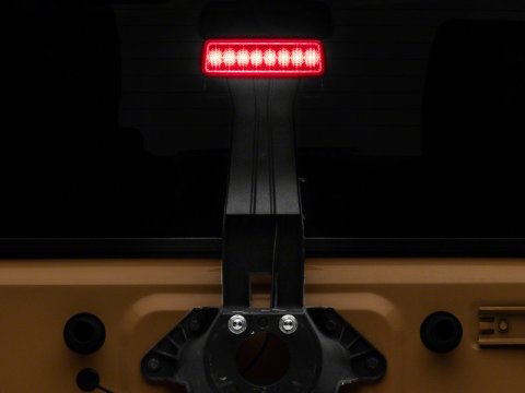 Raxiom 07-18 Jeep Wrangler JK Axial Series Hyper Flash LED Third Brake Light- Red thumbnail 1