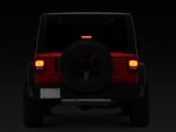Raxiom 18-23 Jeep Wrangler JL Axial Series Hyper Flash LED Third Brake Light- Smoked thumbnail 4