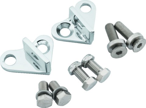 Burly Brand 85-96 FLH/FLT Rear Lowering Kit - Chrome thumbnail 2