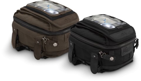 Burly Brand Voyager Tank/Tail Bag - Black thumbnail 3