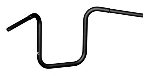 Burly Brand Ape Hanger 12in - Black thumbnail 2