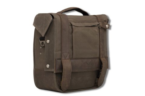 Burly Brand Voyager Saddlebag Each - Dark Oak thumbnail 1