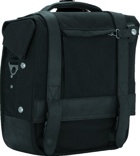 Burly Brand Voyager Saddlebag Each - Black thumbnail 2
