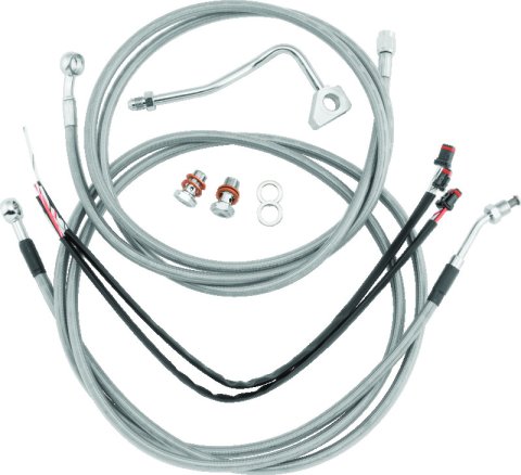 Burly Brand Control Kit 15in ABS - Stainless Steel thumbnail 1