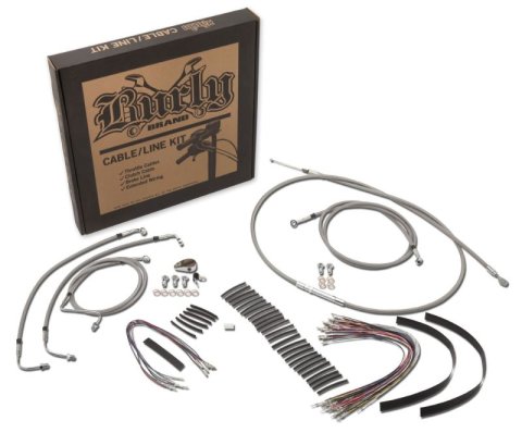 Burly Brand Control Kit 15in ABS - Stainless Steel thumbnail 2