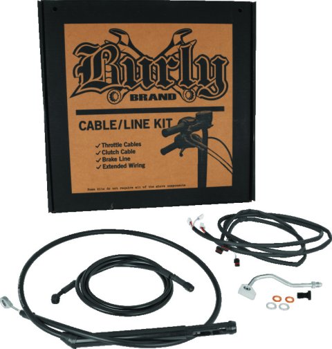 Burly Brand Control Kit 15in Bagger - Black thumbnail 2