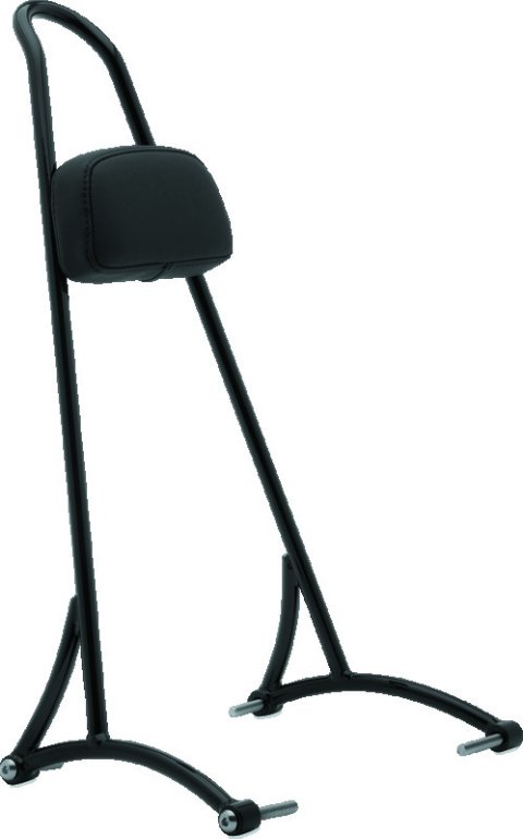 Burly Brand Tall Sissy Bar 20in - Black thumbnail 1