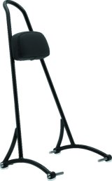 Burly Brand Tall Sissy Bar 20in - Black thumbnail 1