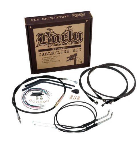 Burly Brand Control Kit 12in T-Bar Black thumbnail 2